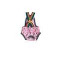 Female Pet Dog Cat Puppy Pant Menstrual Sanitary Nappy Diaper Wrap Underwear Pink - XS