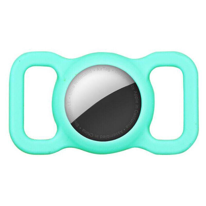 Silicone Collar Attachment Case Compatible with Tracking Device for Pets - Black