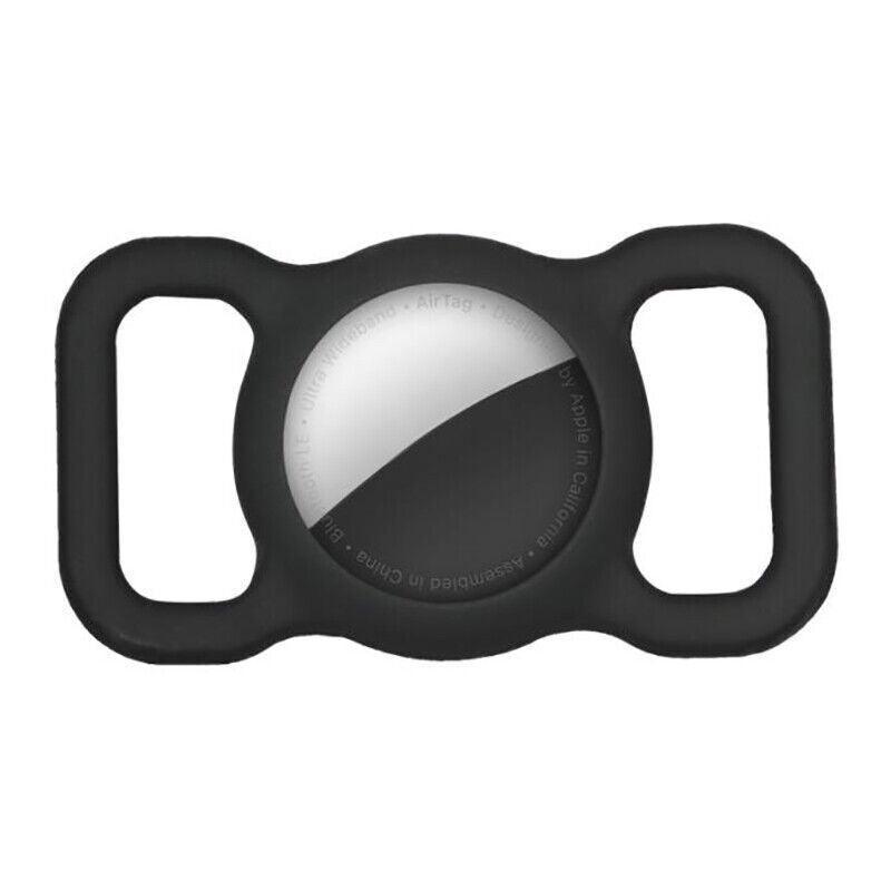 Silicone Collar Attachment Case Compatible with Tracking Device for Pets - Red