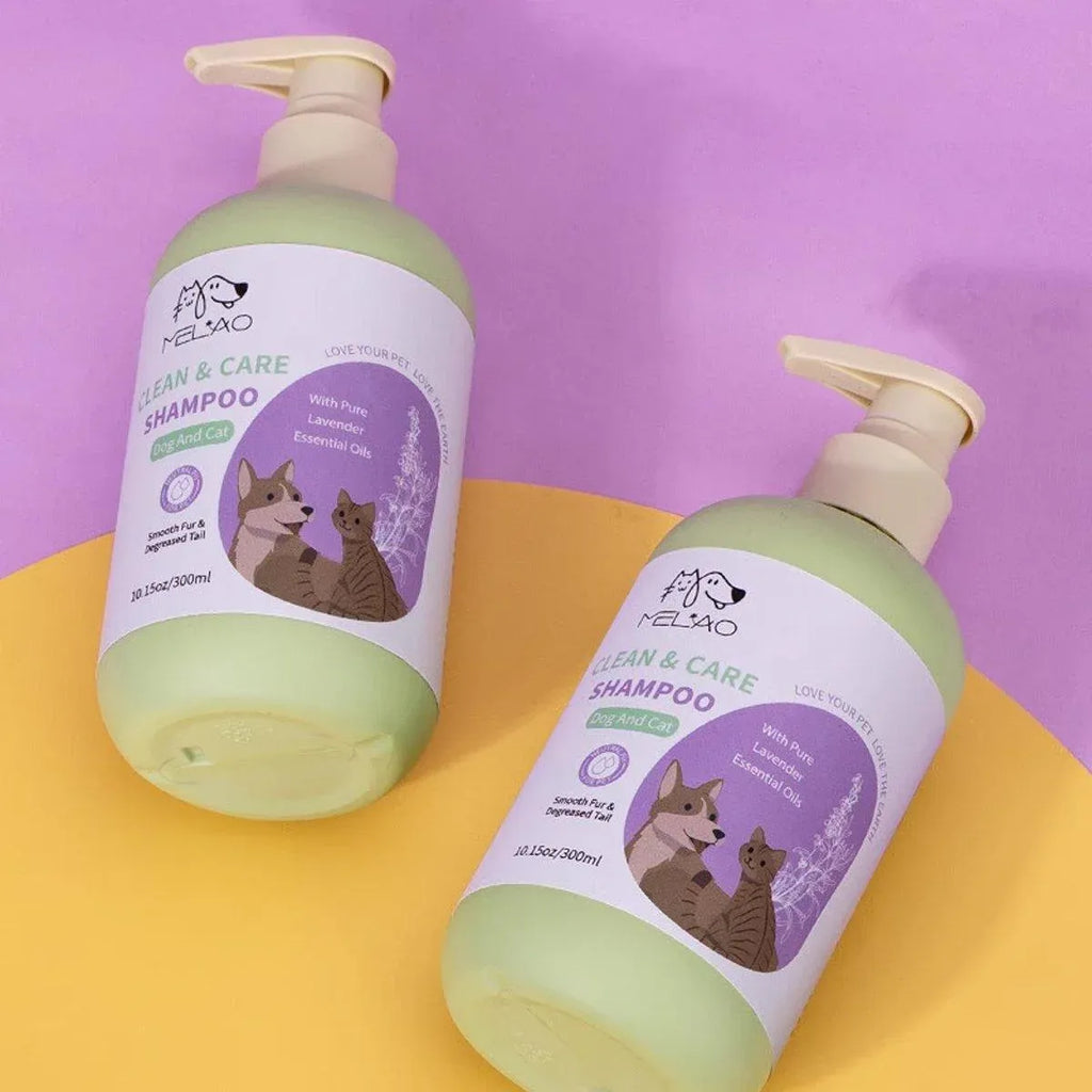 Pet Body Soap Bath Lotion Hair Protecting Knotted Cat Dog Shampoo Conditioner - Shampoo-300ml