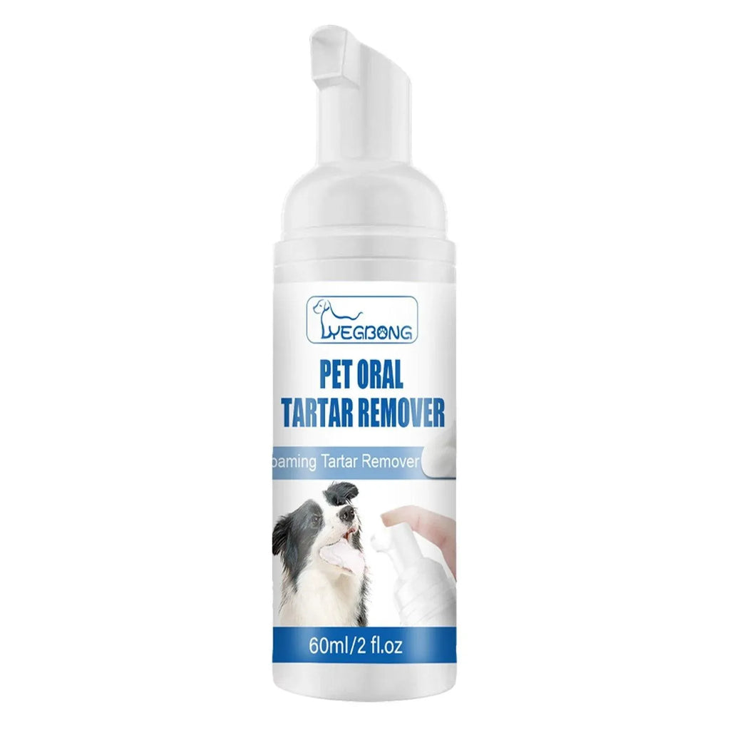 Pet Tartar Remover for Yellow Teeth Bad Breath Cleaning Foam Oral Care Cleaner