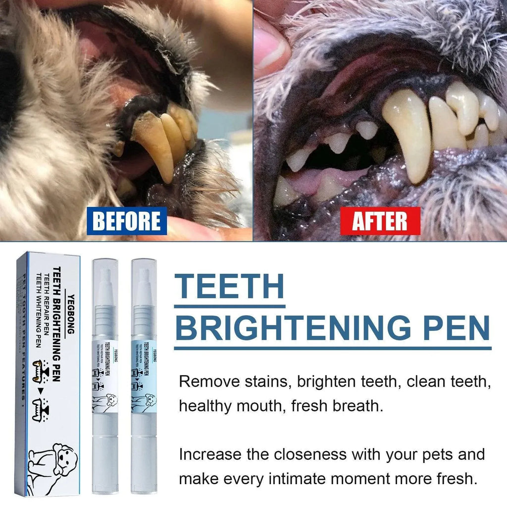 Pet Dental Cleaning Pencil for Dogs Cats Remove Calculus Oral Care Tool Pen