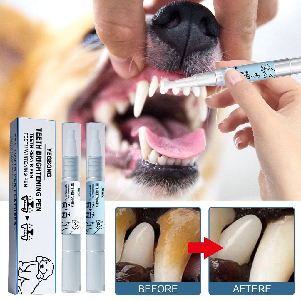 Pet Dental Cleaning Pencil for Dogs Cats Remove Calculus Oral Care Tool Pen