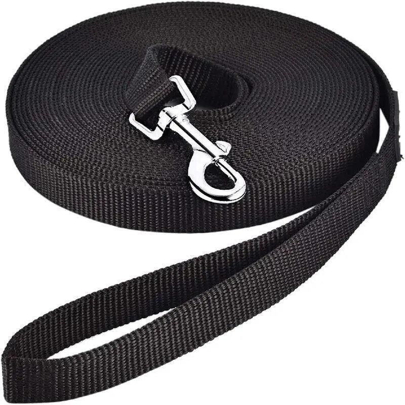 50Ft/15M Long Dog Lead Pet Puppy Leash Training Obedience Recall Walk Tracking - Red