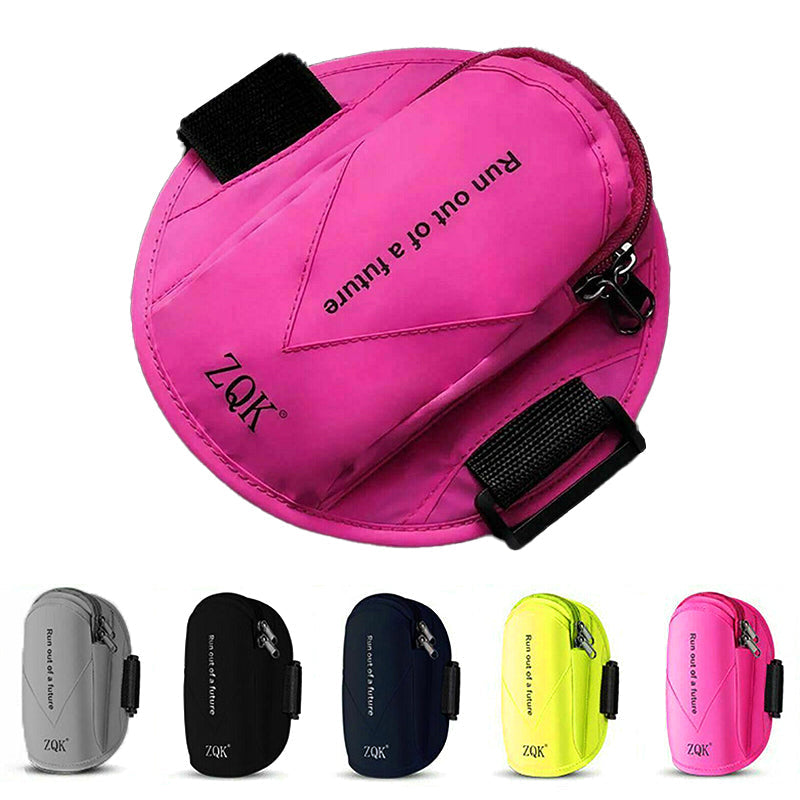 Universal Outdoor Sports Armband Case Phone Holder Gym Running Jogging Arm Band - Yellow