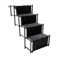 Folding Dog Car Boot Steps Ladder Lightweight Strong Pet Stairs
