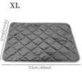 Self-Warming Pet Mat with Heat Reflective Technology for Dogs and Cats Waterproof No Electricity Needed Comfortable Winter Pad for Local Pet Owners(72*115cm)