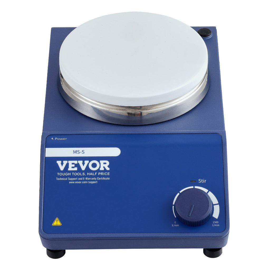 Magnetic Stirrer Stir Plate Kit 0-1500 RPM Adjustable Speed Max 22L