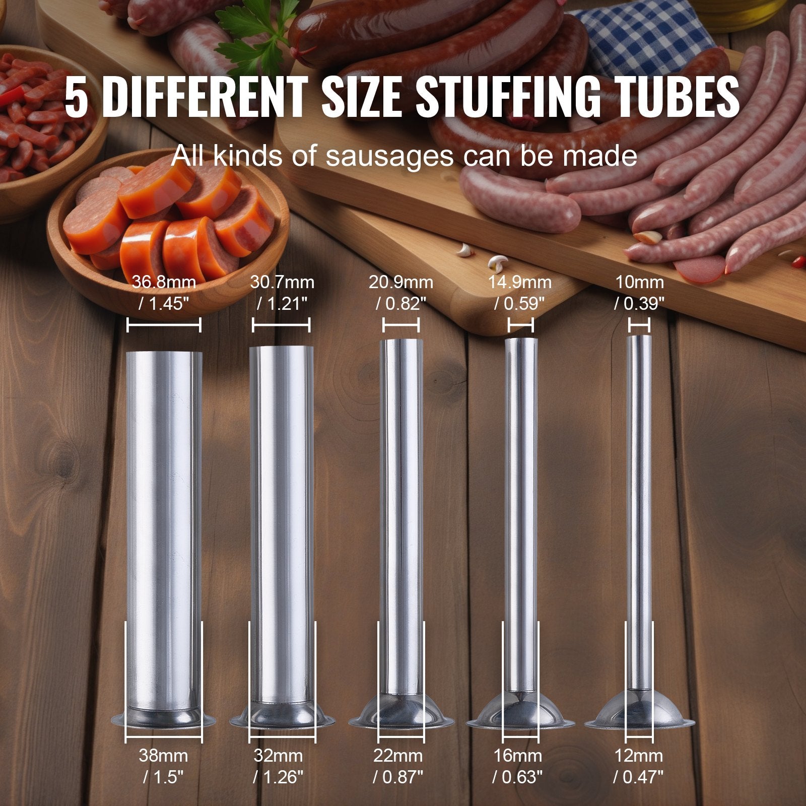 Electric Sausage Stuffer 25 L Vertical Meat Stuffer 304 Stainless Steel
