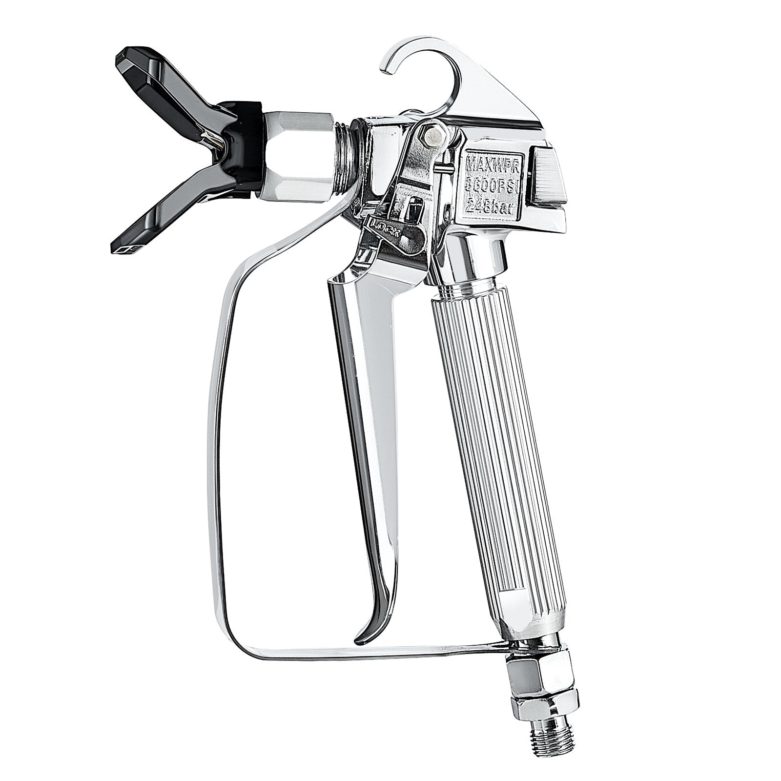 Airless Paint Spray Gun 3600PSI High Pressure Airless Spray Gun with 5Tips