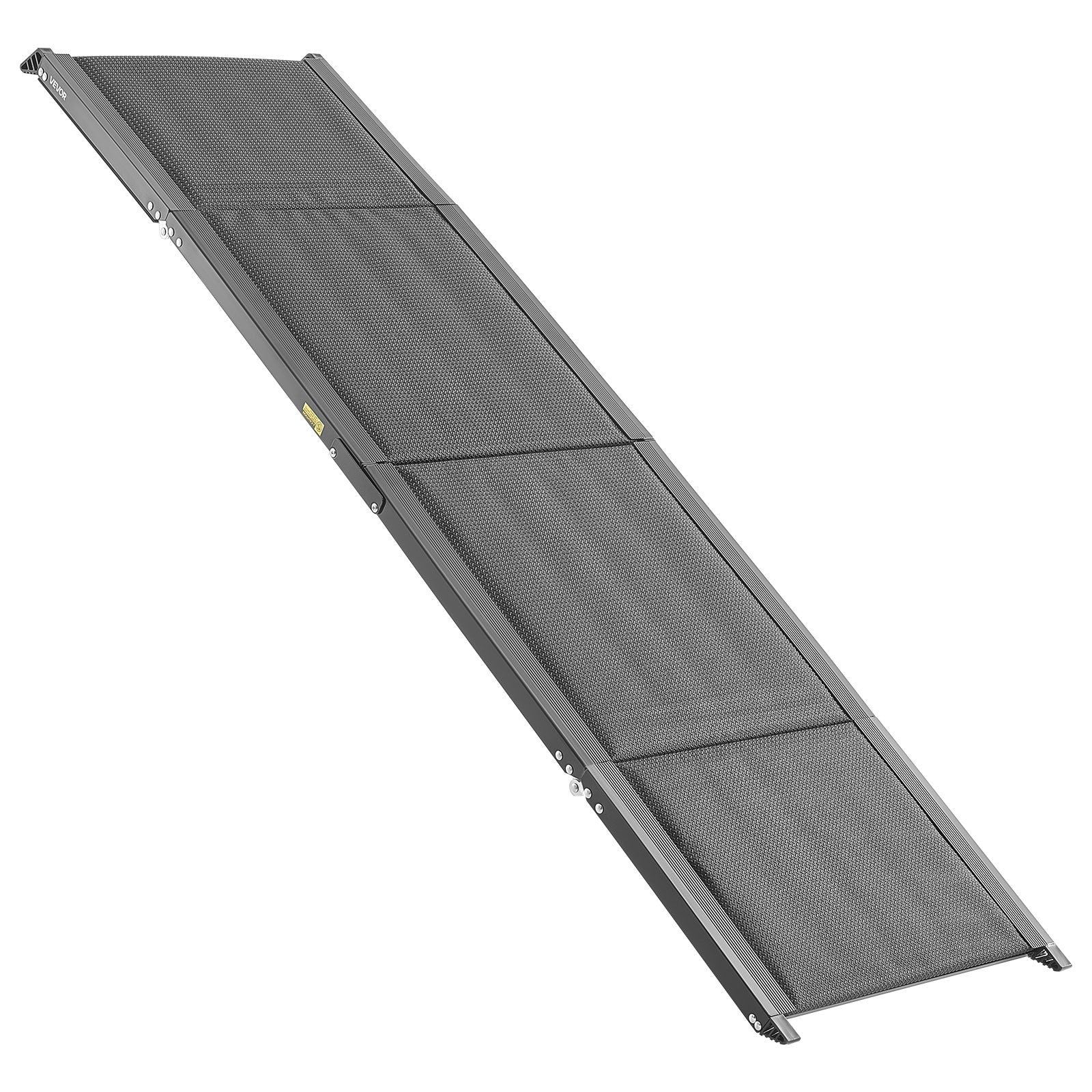 Dog Ramp for Cars, 1800 × 432 mm, Folding Pet Ramps for Medium & Large Dogs up to 113 kg, Pet Stair Ramp with Non-Slip Oxford Fabric Surface, Portable Outdoor Dog Car Ramps for SUV & Truck