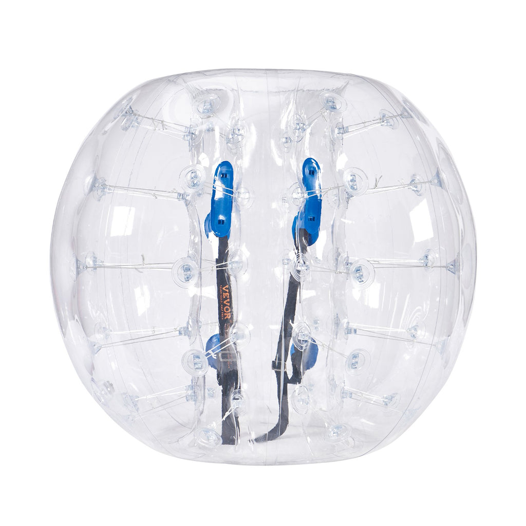 Inflatable Bumper Ball 1-Pack, 4FT/1.2M Body Sumo Zorb Balls for Teen & Adult, 0.8mm Thick PVC Human Hamster Bubble Balls for Outdoor Team Gaming Play, Bumper Bopper Toys for Garden, Yard, Park