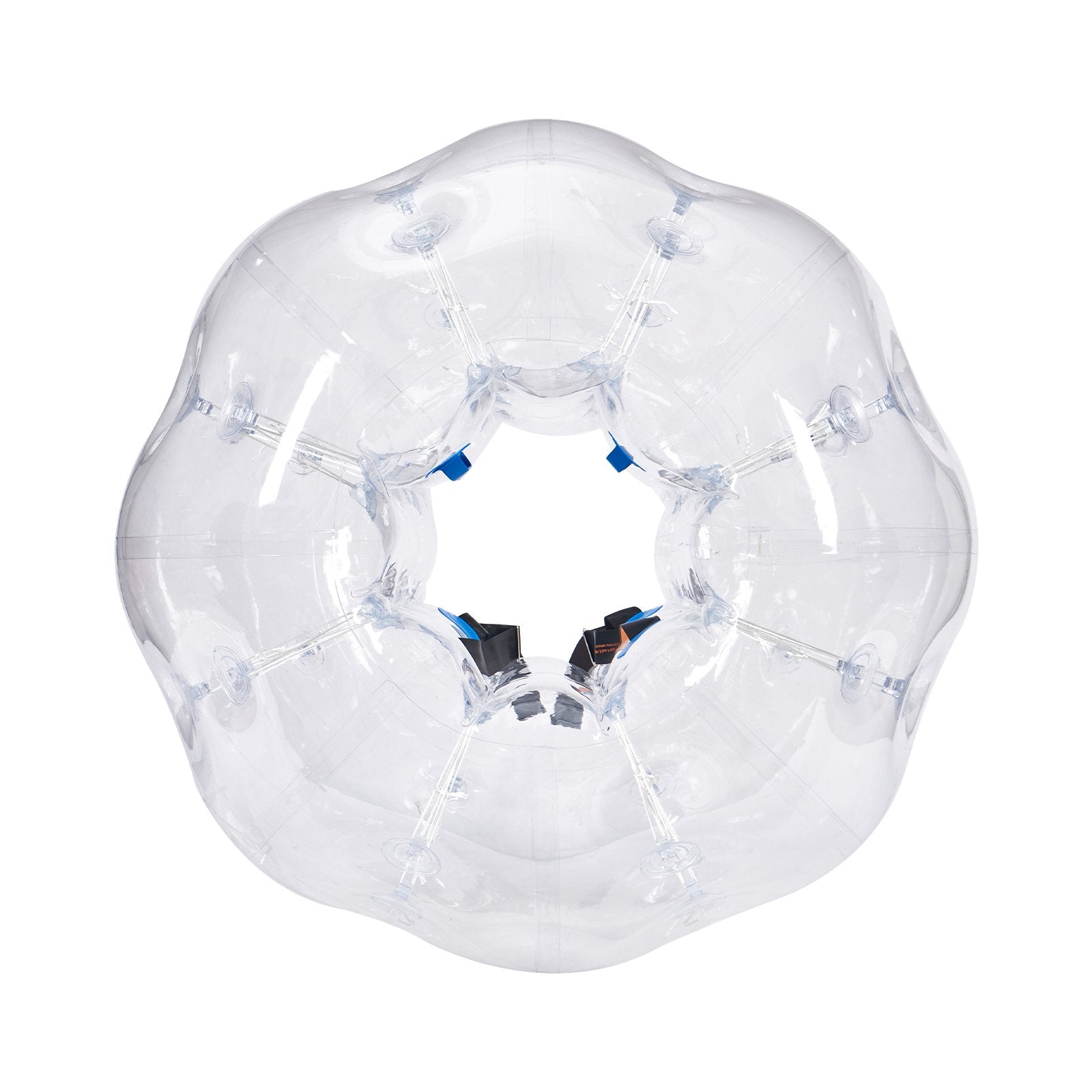 Inflatable Bumper Ball 1-Pack, 4FT/1.2M Body Sumo Zorb Balls for Teen & Adult, 0.8mm Thick PVC Human Hamster Bubble Balls for Outdoor Team Gaming Play, Bumper Bopper Toys for Garden, Yard, Park