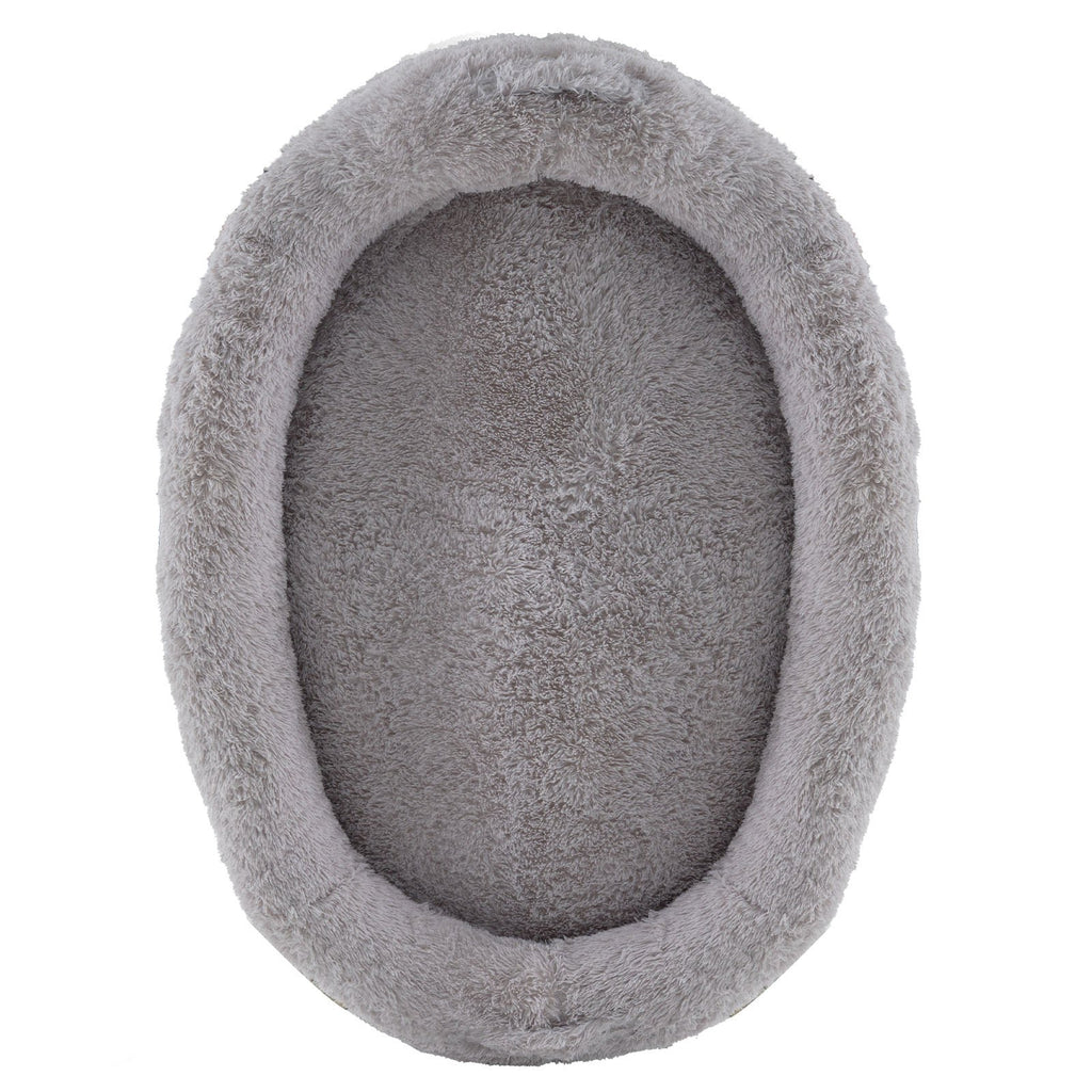 Human Dog Bed 1820x1220x250 mm Human Size Dog Bean Bed Washable PV Velvet