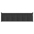Retractable Baby Gate, 870 mm Tall, Extends up to 2800 mm Wide, Retractable Gate for Kids or Pets, Mesh Material, Easy to Install for Indoor Stairs, Doorways, Hallways, Playrooms, Black